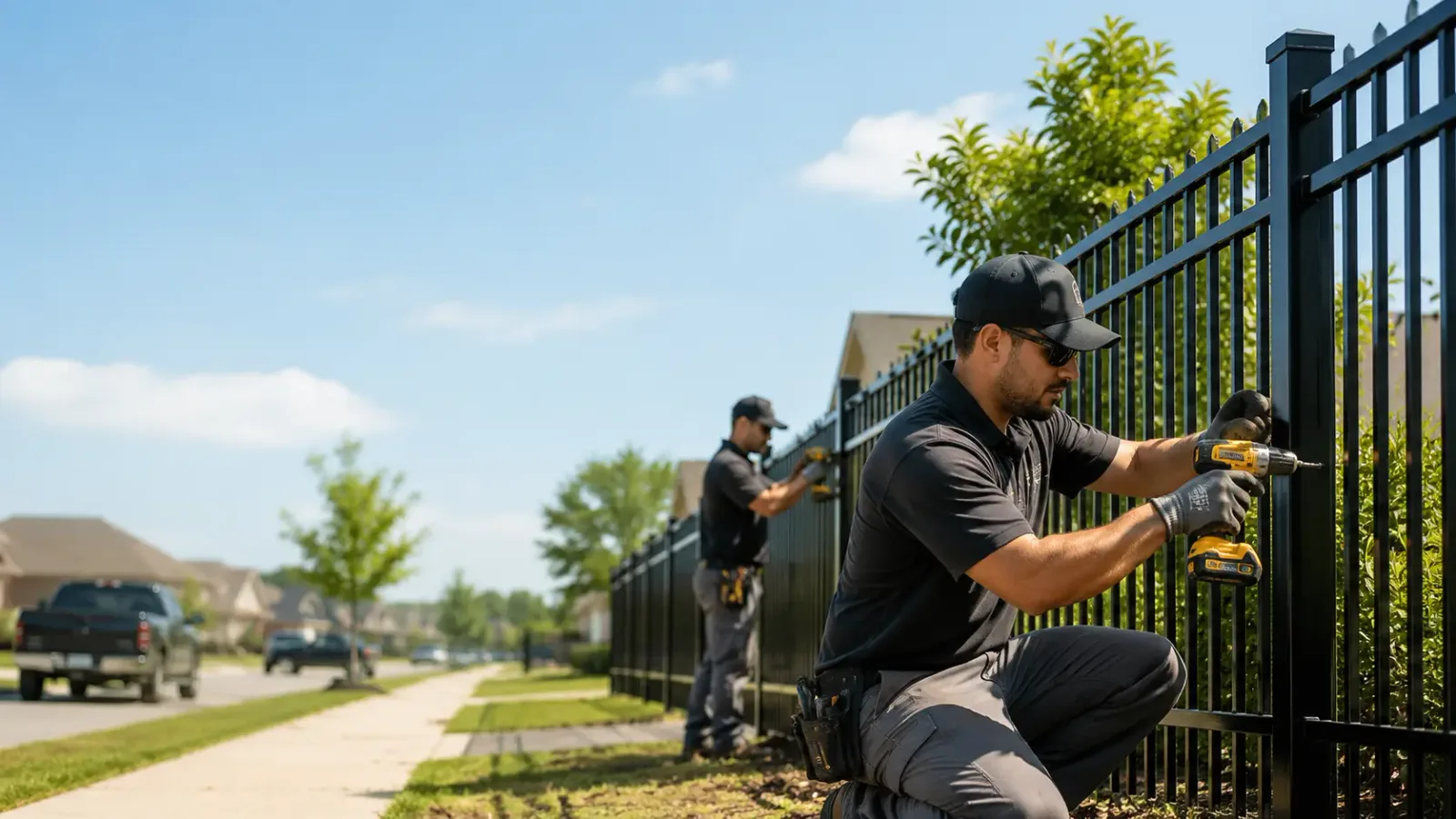 Metal Fence Installation in Augusta, MI
